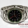 Milgauss Black Green Glass 116400