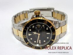 Submariner Black Steel and Gold 116613LN