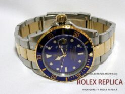 Submariner Blue Steel and Gold 16613BL