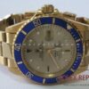 Submariner Gold Blue Bezel 116618LB