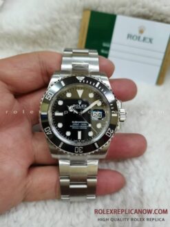 Rolex Submariner Date Black Bezel 41 mm Super Clone